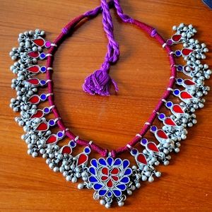 Authentic Afghan glass necklace